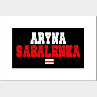 Aryna Sabalenka ( Belarussian Tennis Player) Posters and Art